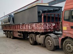 湖北客戶一期3臺廢輪胎煉油設備順利發貨