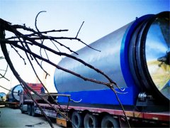 連續三天廢輪胎煉油設備發貨現場